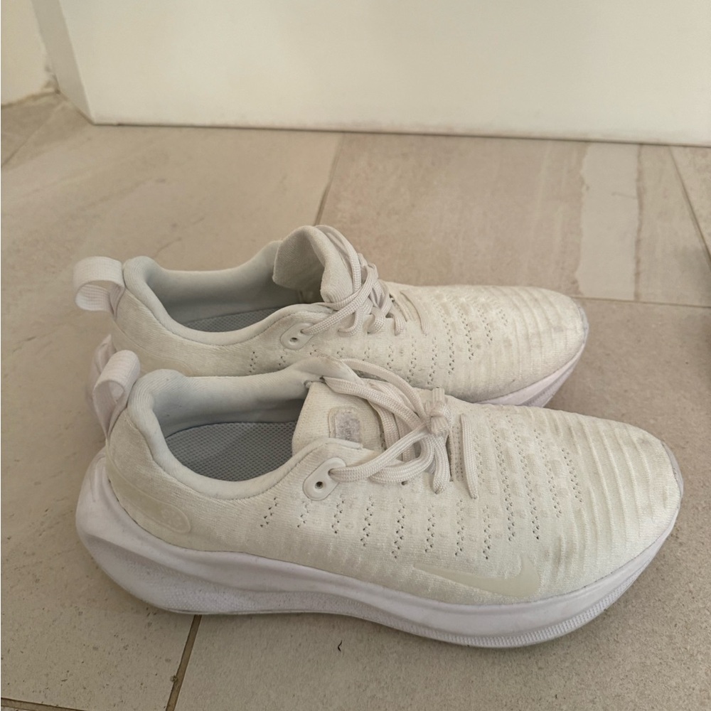 White Nike running Shoes